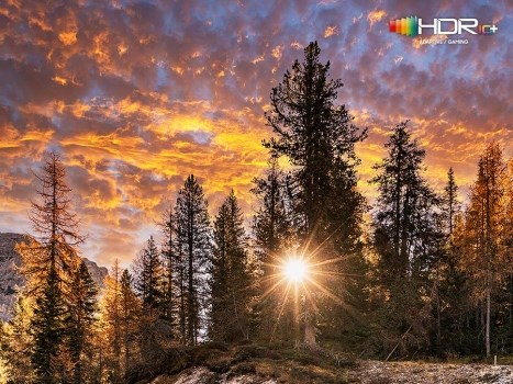 Samsung S90C vyvážený kontrast